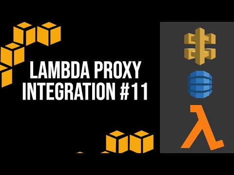 Lambda Proxy Integration AWS api gateway 11