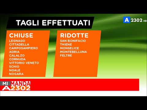 Mi Manda A2302 del 19 gennaio - I tagli alle biglietterie del Veneto