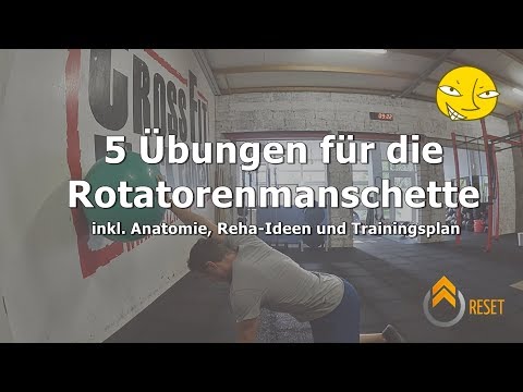 5 Übungen für die Rotatorenmanschette