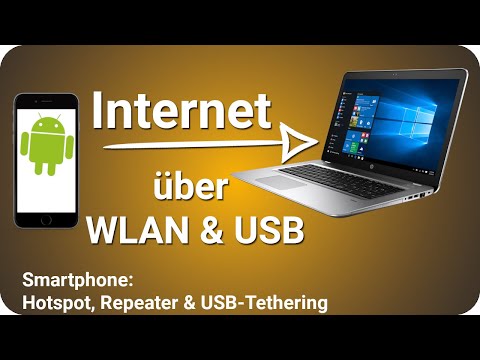 Handy als Hotspot, USB Tethering, Smartphone als WLAN Repeater mobilen Hotspot einrichten | Android
