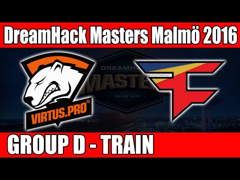 Virtus.Pro vs FaZe Clan | Group D (Train) DreamHack Masters Malmö 2016