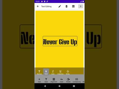 TextWall: Make Text Wallpapers