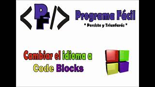 Cambiar idioma a Español de Code Blocks - Curso C++