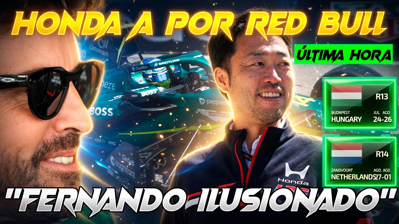 🚨HONDA F1 NO DESCARTA ENGANCHAR A RED BULL CON LA 2ª ACTUALIZACIÓN Y CONFIRMA UN GRAN SALTO EN 2026