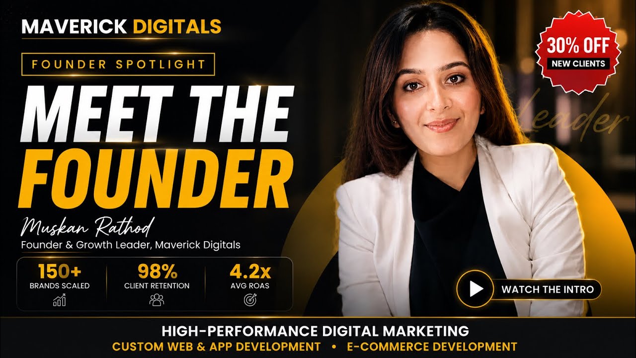 Muskan Rathod - Founder Video Intro