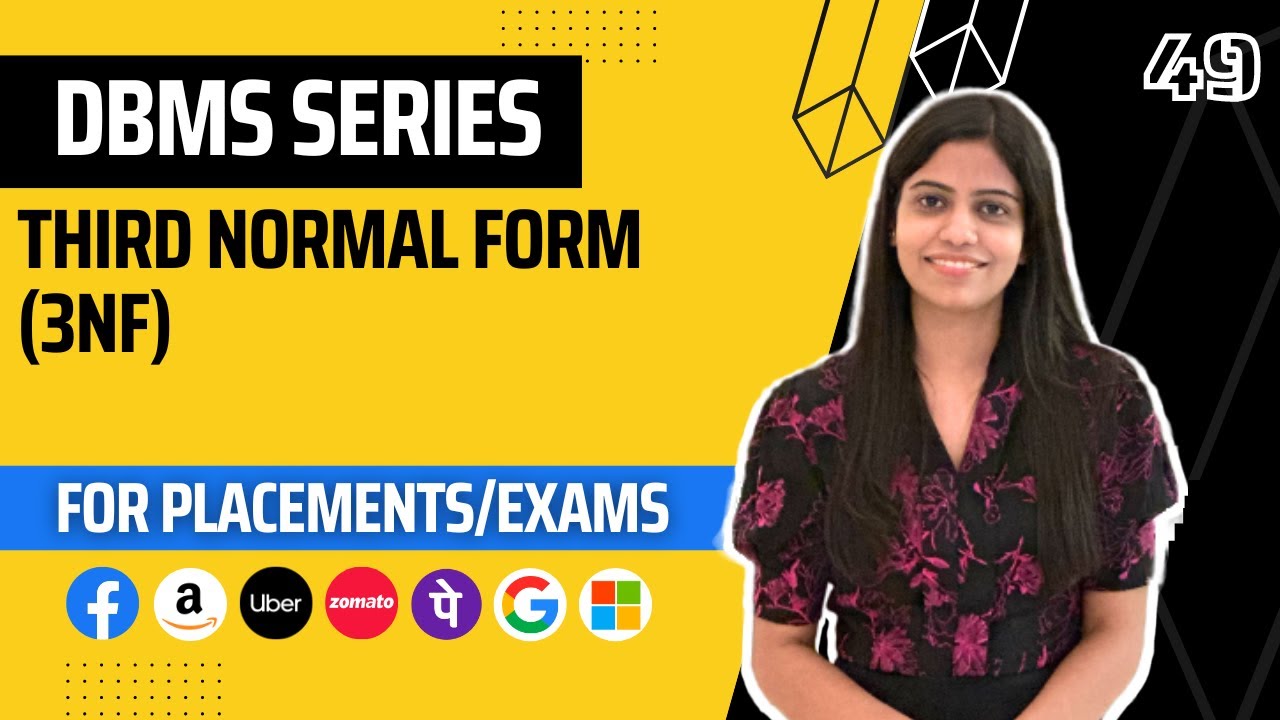 Third Normal Form(3NF)