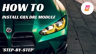 Step-by-Step Guide: Installing Yellow CSL DRL Modules on a G80 M3 | G82/G83 M4 | BMW G22 4-Series