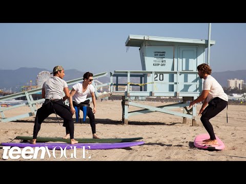 Jake T. Austin and His BFF Ramin Abrams Share Surfing & Secrets – Besties