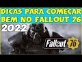 Fallout 76: Comece Bem No Jogo