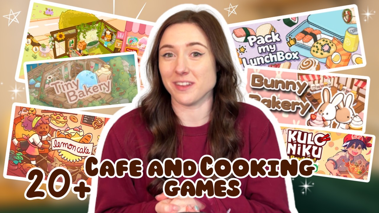 Cosy Cafe, Baking & Cooking Games You NEED To Play on Steam!