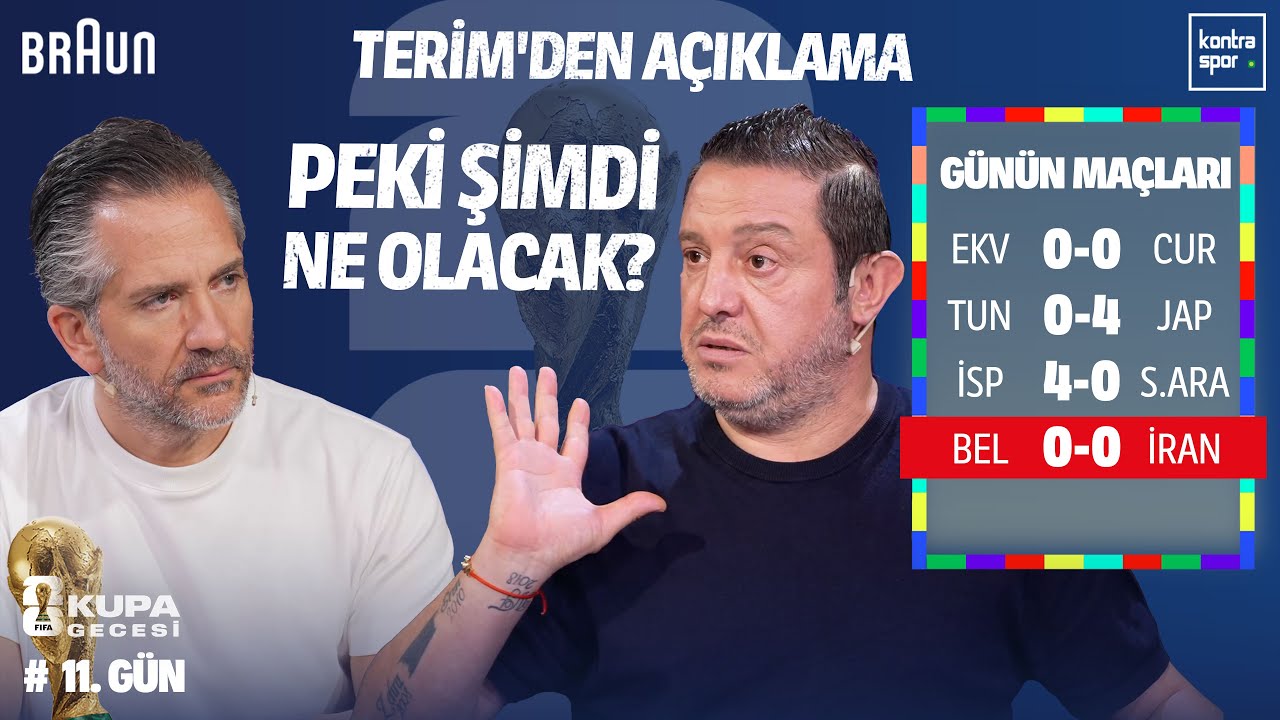 🔴 CANLI | İspanya - Suudi Arabistan, Belçika - İran | Nihat Kahveci, Nebil Evren | Kupa Gecesi #11
