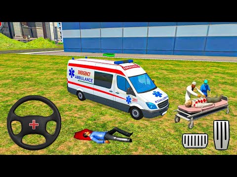 Ambulance Robot City Rescue Games ​- Emergency Robot City Rescue Simulator - Android Gameplay