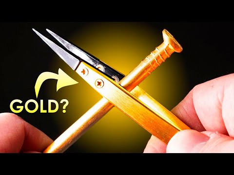 Wie kann man jedes Metall mit GOLD überziehen?