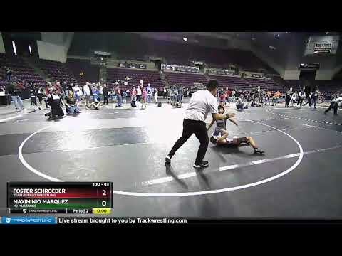 93 Lbs Round 2 - Maximinio Marquez, MJ Mustangs Vs Foster Schroeder, Team Pueblo Wrestling 06fc