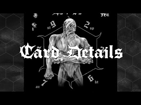 CAVE EVIL How to Play: CARD DETAILS