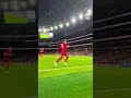 BOSS pitchside angle of Mo’s second goal at Spurs! #lfc #shorts #salah