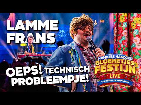 Lamme Frans lost STORING op met LIVE piano meezingers @ Handjes Handjes Bloemetjesfestijn 2024