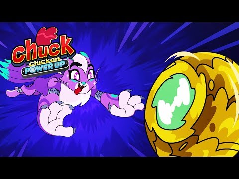 Chuck Chicken Power Up Special Edition Episode 9 - The Elemental CATS - Cartoon Show
