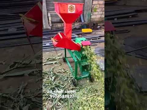 Chaff Cutter With Pulverizer with Motor