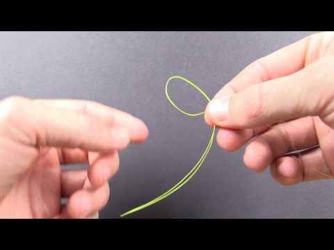 How To Tie The Surgeons Loop Knot On Braided Line