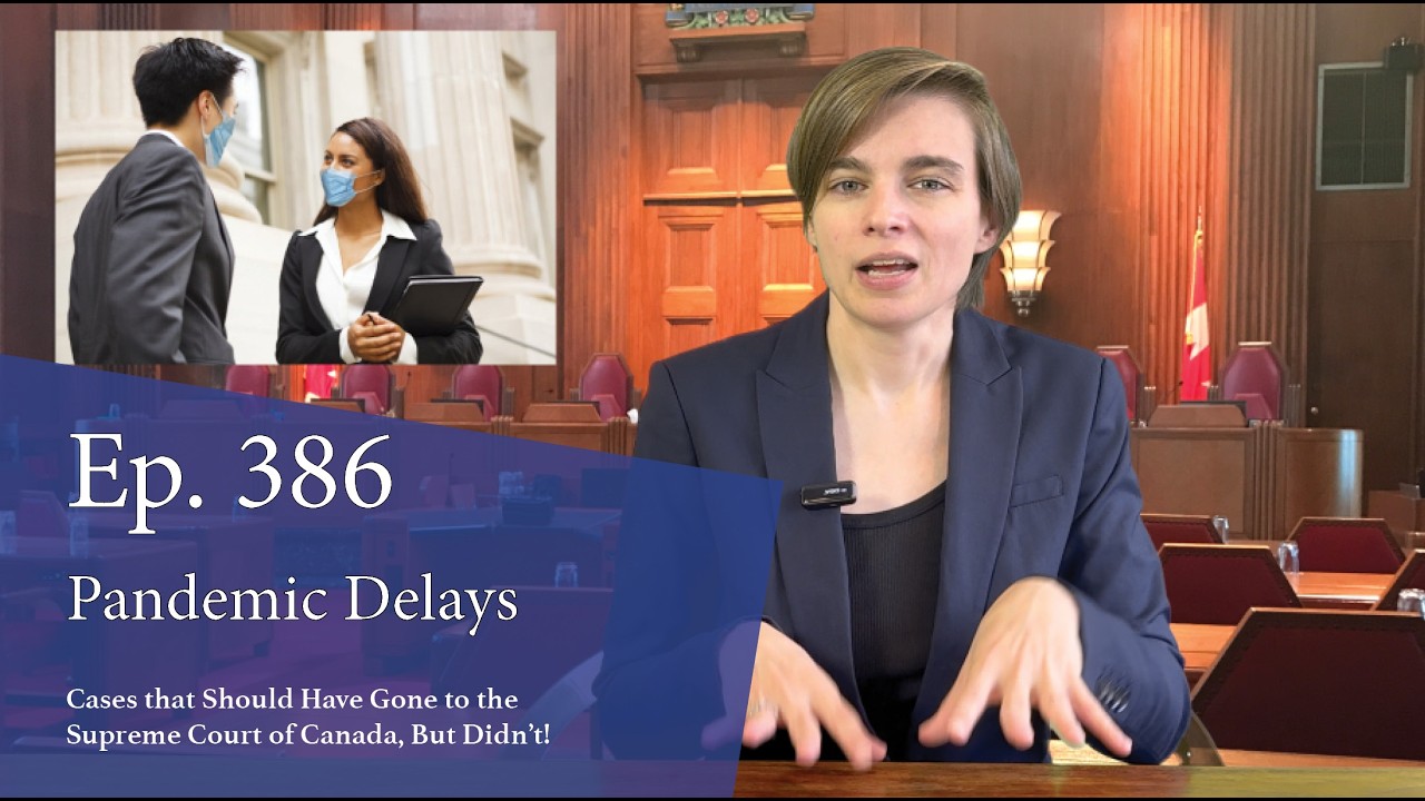 Pandemic Delays: Cases That Should Have Gone to the Supreme Court of Canada, But Didn’t! Pandemic Delays: Cases That Should Have Gone to the Supreme Court of Canada, But Didn’t!