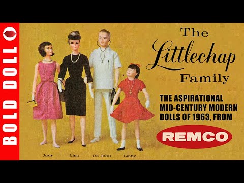 Meet the Littlechaps, Remco's Mid-Century Modern Doll Family from 1963