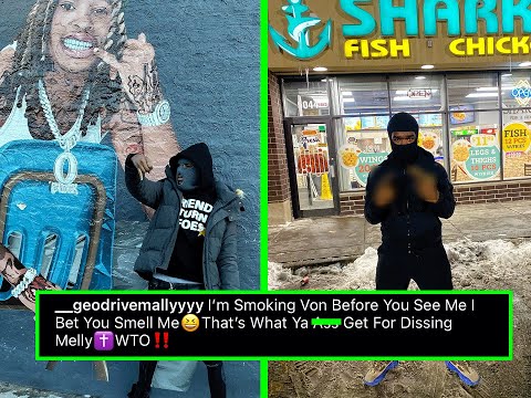 GeoDrive Mally Slide On King Von Mural & OBlock Deion Slide Back In 051 Territory!