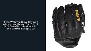 Video thumbnail: Worth Player Series 13.5" Slow Pitch Softball Glove: WPL135-PH