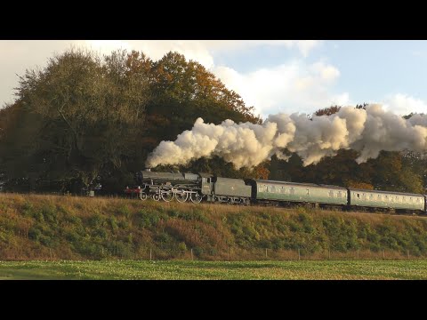 Bahamas Sunset At The Mid Hants Railway 25/10/2020