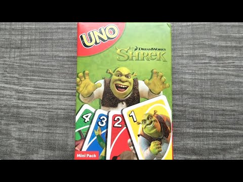 UNO Shrek Card Game (2024 McDonald's Mini)