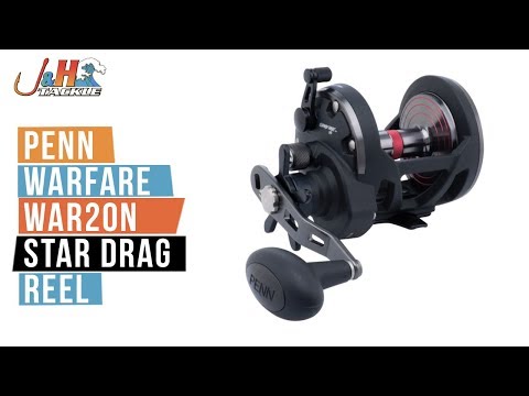 Penn Warfare WAR20N Star Drag Reel | J&H Tackle