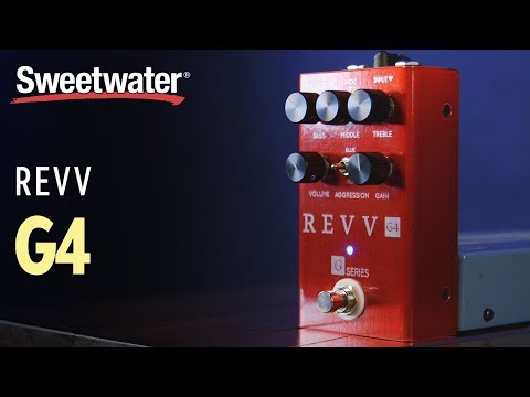 Revv G4 Preamp / Distortion Pedal Demo