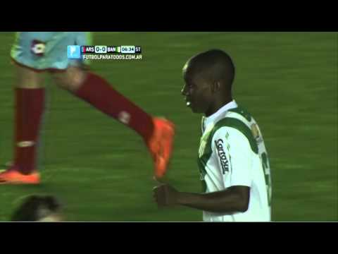 Cazares el mejor de Banfield.Arsenal-Banfield.Fecha 5.Torneo Primera División 2014.FPT