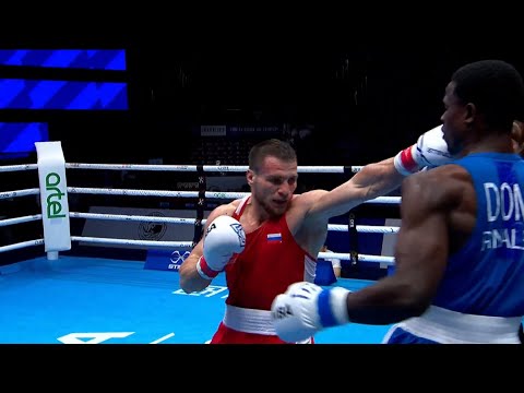 R16 (80KG) KHATAEV IMAM (RUS) vs PINALES CRISTIAN (DOM) | IBA Men's World Boxing Championships 2023