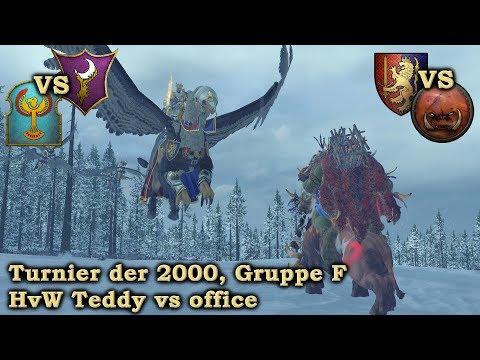 HvW Teddy vs office - Gruppe F Total War: Warhammer 2 Deutsch