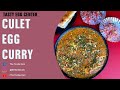 CUTLET EGG CURRY TASTY EGG CENTER SURAT STREET FOOD