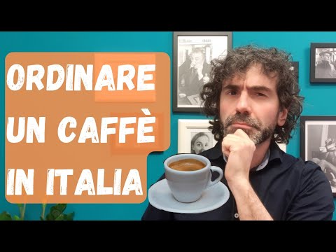 COME ORDINARE UN CAFFE' IN ITALIANO (ITA SUB)- HOW TO ORDER A COFFEE IN ITALIAN