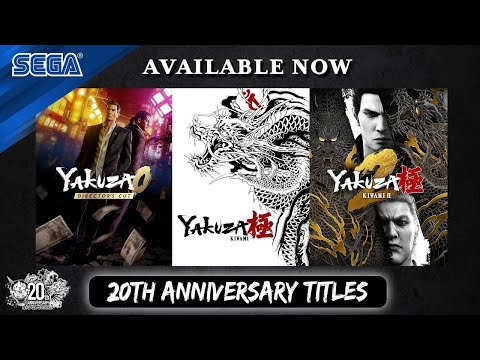 Like a Dragon & Yakuza Series 20th Anniversary Titles | Launch Trailer