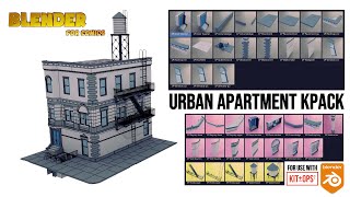 Urban Apartment Kitbash video thumbnail