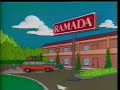 The Simpsons 1989 Ramada Are We There Yet TV Commercial 1994 2K