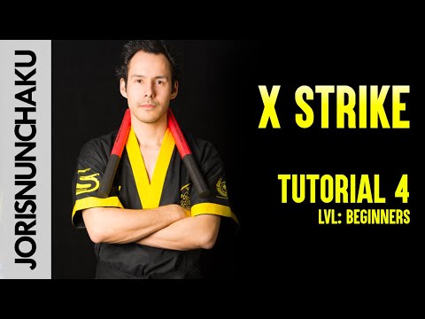Nunchaku freestyle tutorial 4 | X Strike | LVL: Beginners | Joris vd Berg