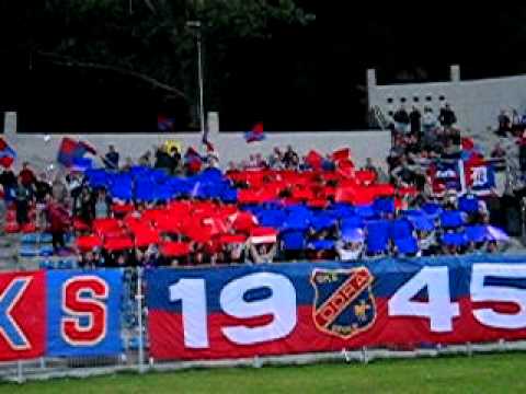 Odra Opole - Górnik Polkowice /PP/ 2003/2004 (kartoniada kibiców Odry)