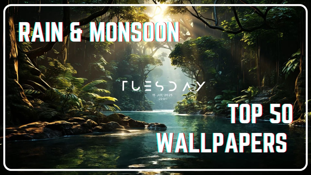 Best 50 Wallpapers for Rainy & Monsoon Vibes – 4K Collection