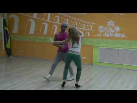 Zouk Class 06.10.14 at Brazuka Dance School - Wakko, Sveta