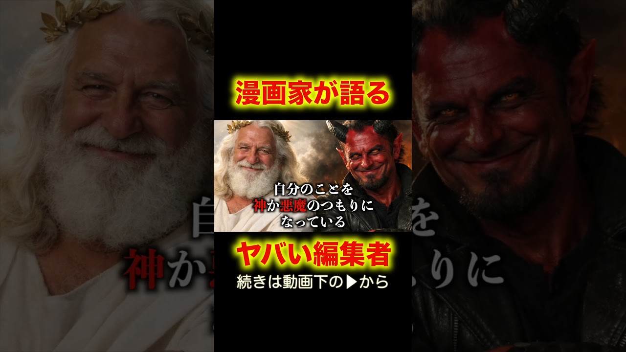 【漫画家志望へ】こんな編集者からは逃げろ! #shorts #漫画家志望