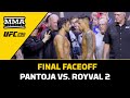 Alexandre Pantoja vs. Brandon Royval 2 FINAL FACEOFF | UFC 296 | MMA Fighting