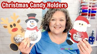 Christmas Candy Holders Three Cute Designs