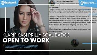 Prilly Latuconsina Klarifikasi soal Badge #OpenToWork, Minta Maaf seusai Tuai Kontroversi