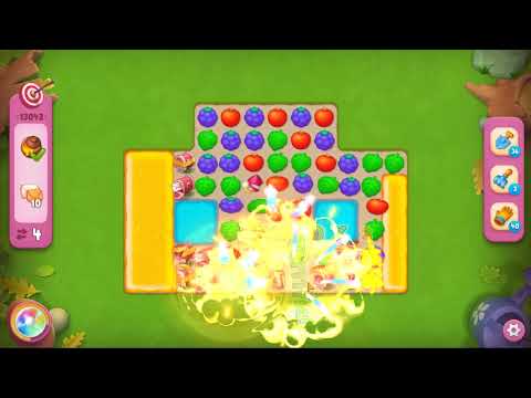 Gardenscapes Challenge level 13042 Gameplay #Bubunka