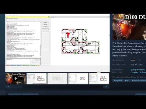 D100 Dungeon Computer Companion NEWSBLAST